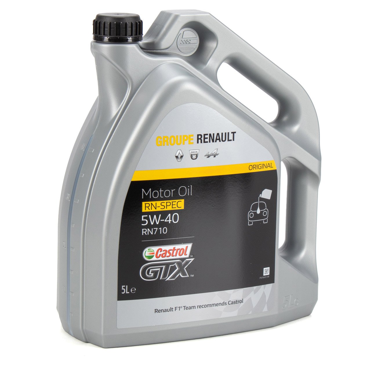 5L 5 Liter ORIGINAL Renault Motoröl Öl CASTROL GTX RN-SPEC 5W40 RN710 7711943691