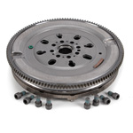 Dual mass flywheels
