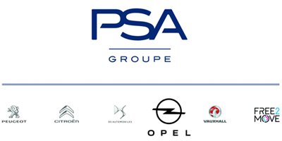 PSA Group in der nun auch die Marke Opel integriert ist